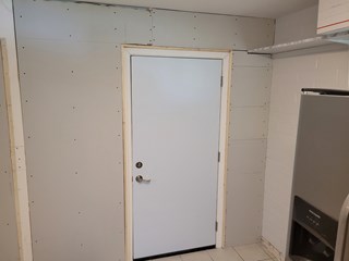 French Doors converted to Single Door by Mario Ace Handyman Services West Glendale After