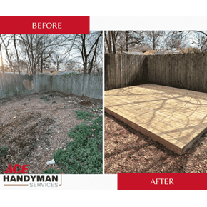 Deck build in Springdale