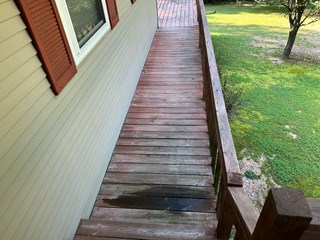 Deck Walkway Before