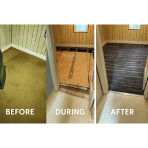 Carpet and Subflooring replacement - Hot Springs June 2025