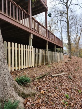 After Deck Skirt/Fencing