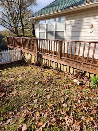 After Deck Side Skirt/Fencing