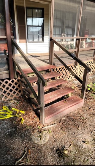 Steps and Railing