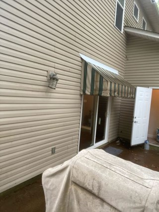 After Change Exterior Door