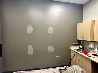 Patient Room Before Painting