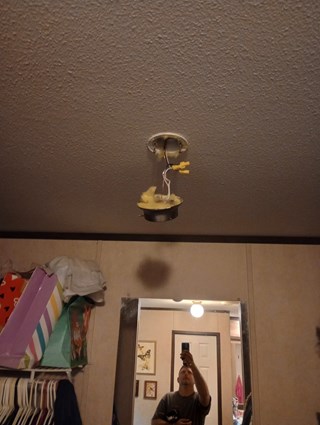 Old Ceiling Light