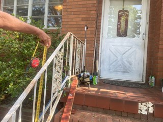 Wheelchair Ramp Before