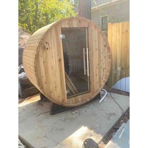 Assembled Sauna