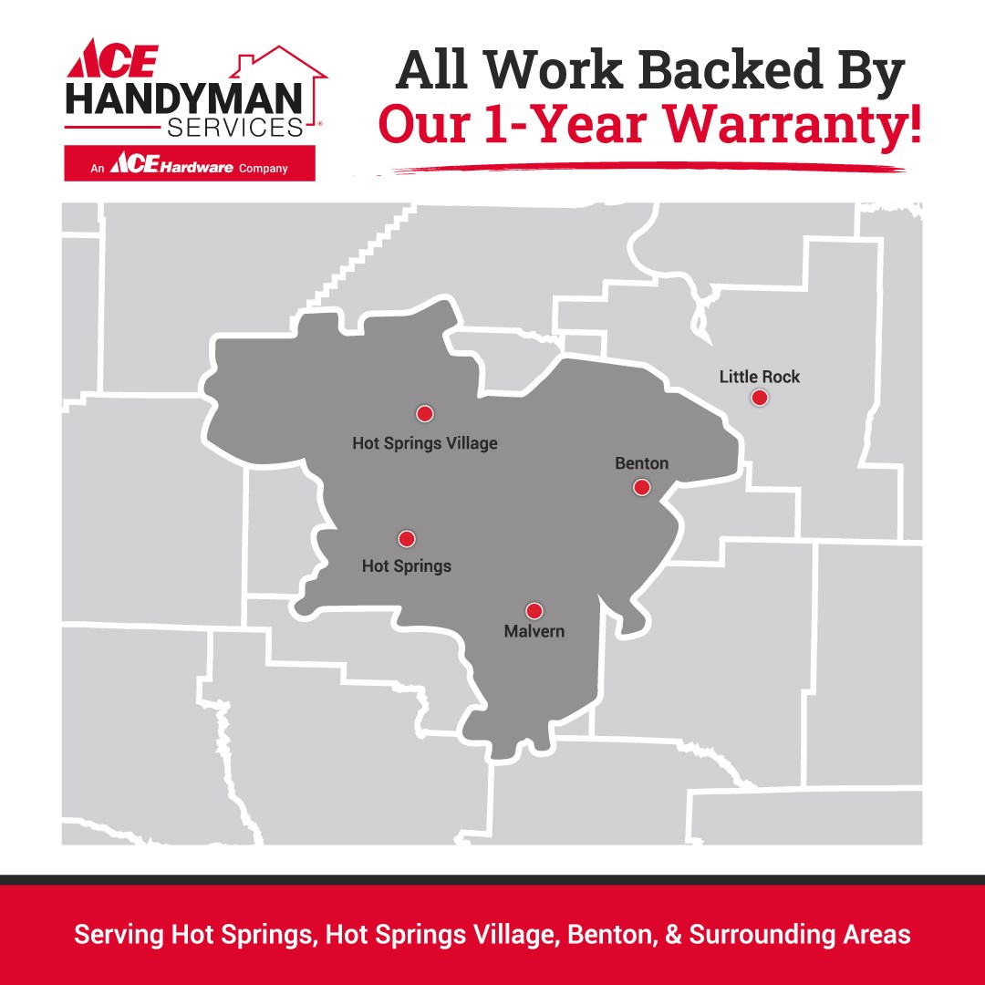 Ace Handyman Services Three Rivers Arkansas Service Areas