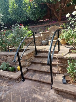 Handrail Installation Brentwood, CA After