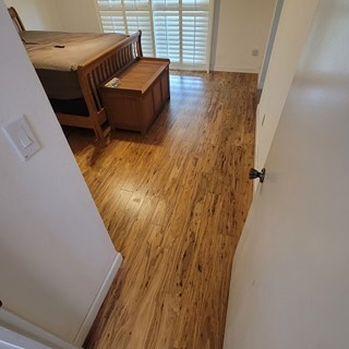 Bedroom 3 Flooring After Oakley, CA