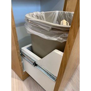 Trash drawer repair in Irvine, CA by Ace Handyman Services Coastal Orange County Trash drawer repair in Irvine, CA by Ace Handyman Services Coastal Orange County