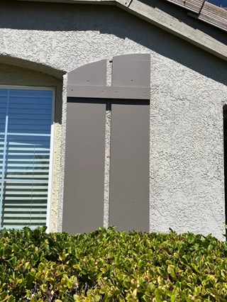 Shutter Rebuild and Install in Folsom After