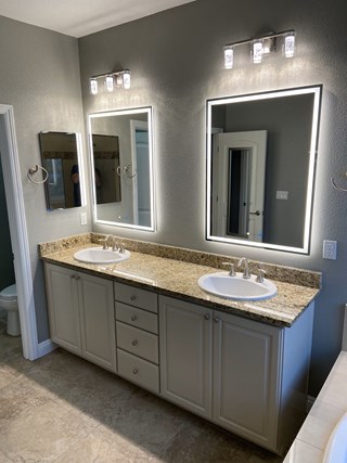 Ace Handyman Services El Dorado Hills Vanity After