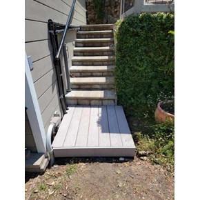 Exterior Stair Painting in Hillsborough
