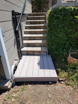 Exterior Stair Painting in Hillsborough