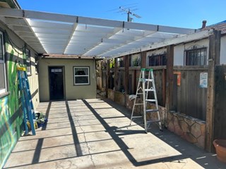 Patio Renovation in San Mateo, CA Before