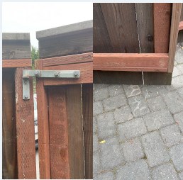 Gate Repair in Palo Alto, CA Before