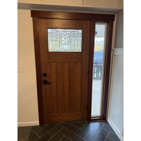 Custom Woodwork - Front Door
