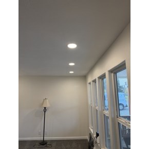 LED Recessed Lighting Installation