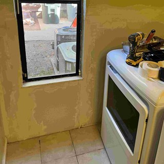 drywall after wall texture tape paint