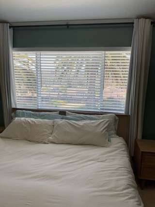 window blind install after