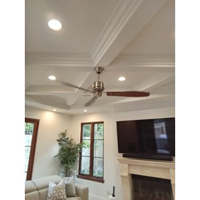 Ceiling fan installation
