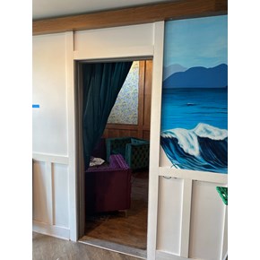 Installed trim/molding