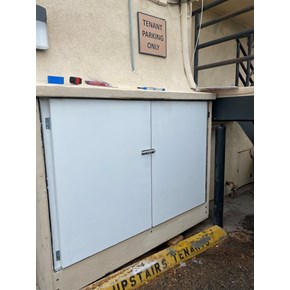Utility door replacement