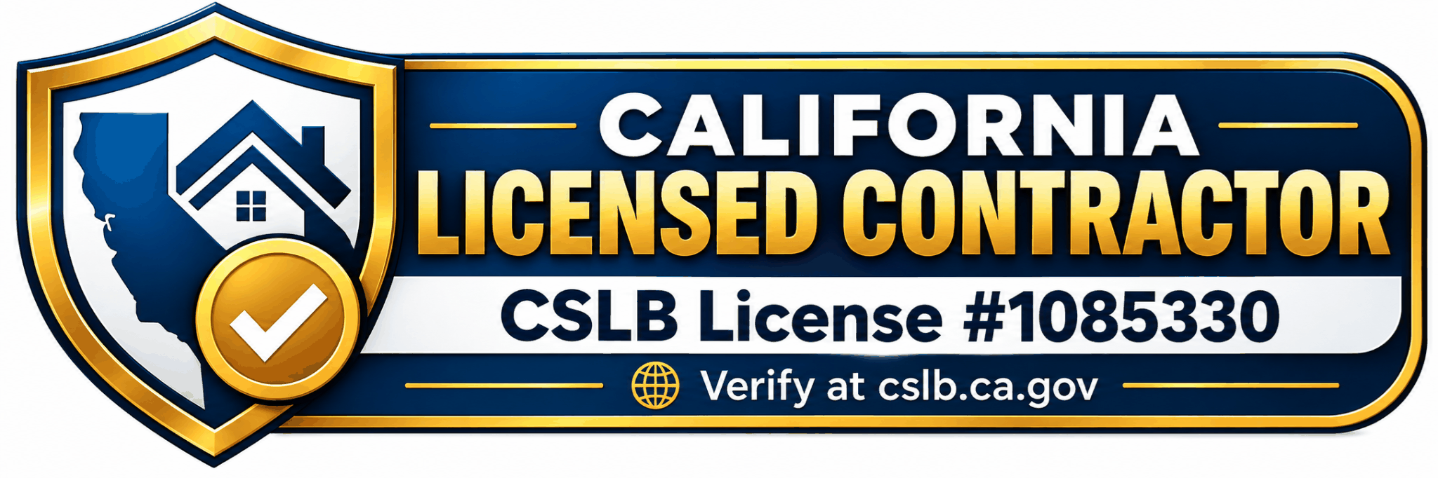 CSLB License #1085330, Logo