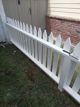 Fence repair after