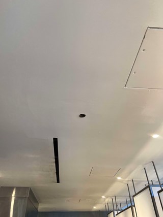 Ceiling Sand and Paint  after in  Denver
