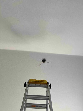 Smoke Detector  Installation  Before  in Denver