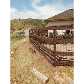 Chicken wire installation in Fort Collins, CO