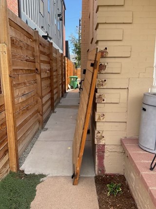 Broken Gate in Denver, CO