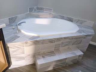 Tile and bathtub surround