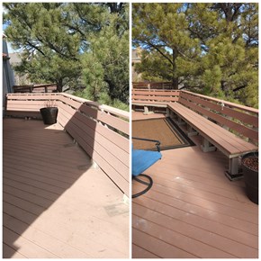 Deck bench removal