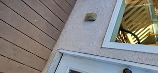 Pet door, doggy door install