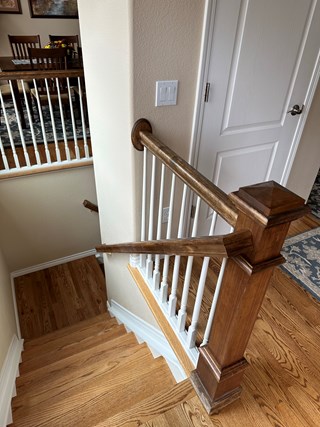 Handrail replacement after