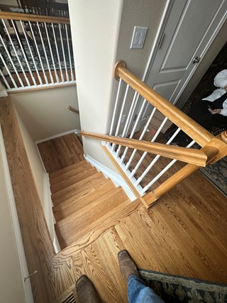 Handrail replacement before