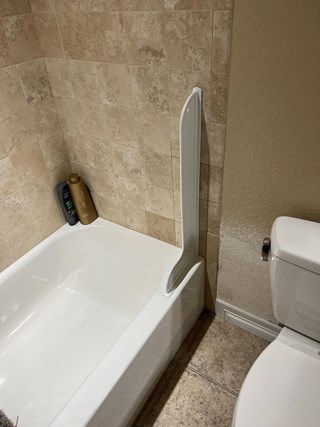 Drywall patch, tile repair, splash guard, base molding