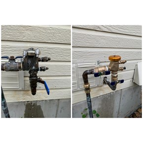 Vacuum Pressure Breaker Sprinkler Repair