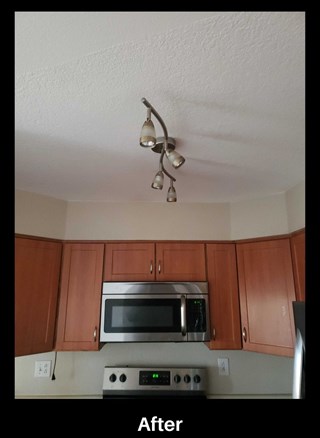 Kitchen Light Fixture Replacement Ace Handyman Services After