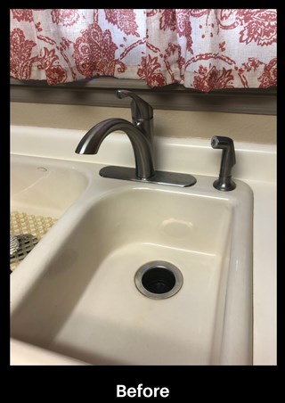 Faucet Replacement Ace Handyman Services Denver Before