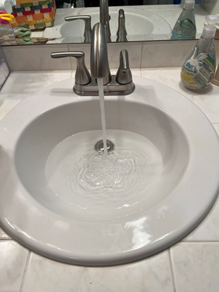Bathroom Faucet Replacement After - Ace Handyman Services Denver 