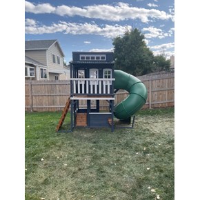 Play Structure Install Front View - Littleton CO