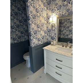 Bathroom Remodel and Wallpaper Installation Parker, CO
