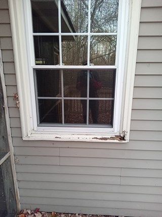 Ace Handyman Services Window Exterior Molding Repair