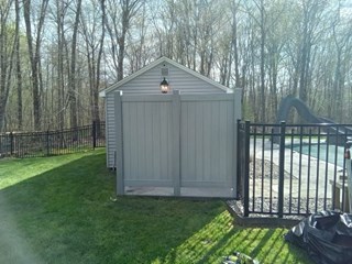 Ace Handyman Services Outdoor Shower Project in Guilford, CT