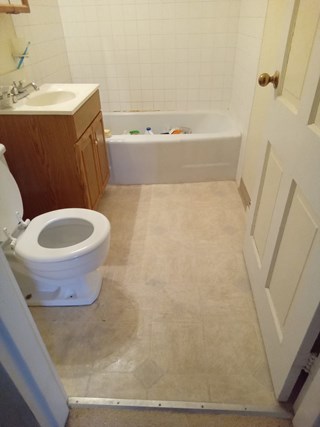 Bathroom Floor Re-do Waterford